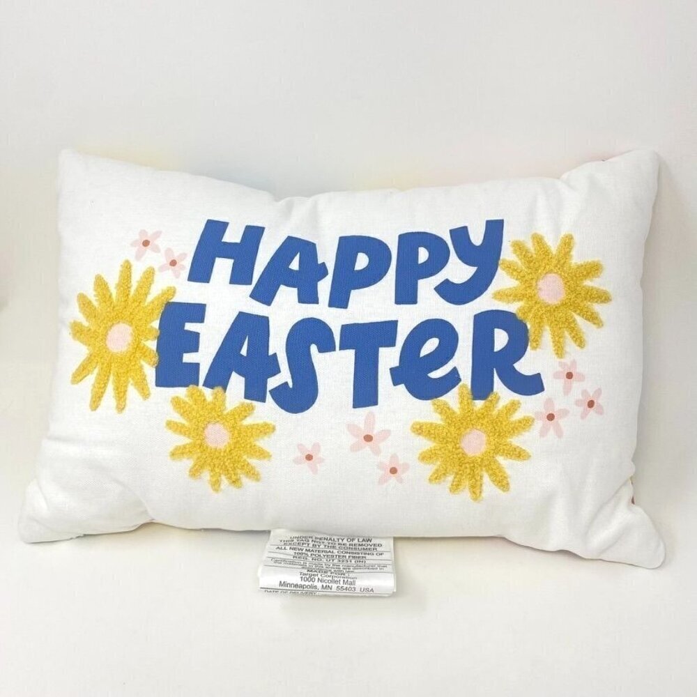 Target Happy Easter Lumbar Throw Pillow Room Essentials™ Holiday Decor